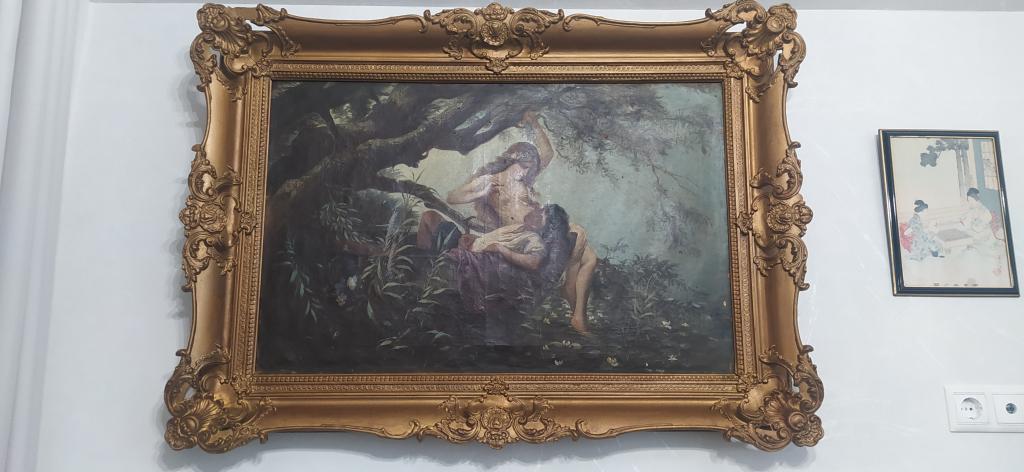Рама для картины Антик Огромная 1900 г 113 х 82 см.