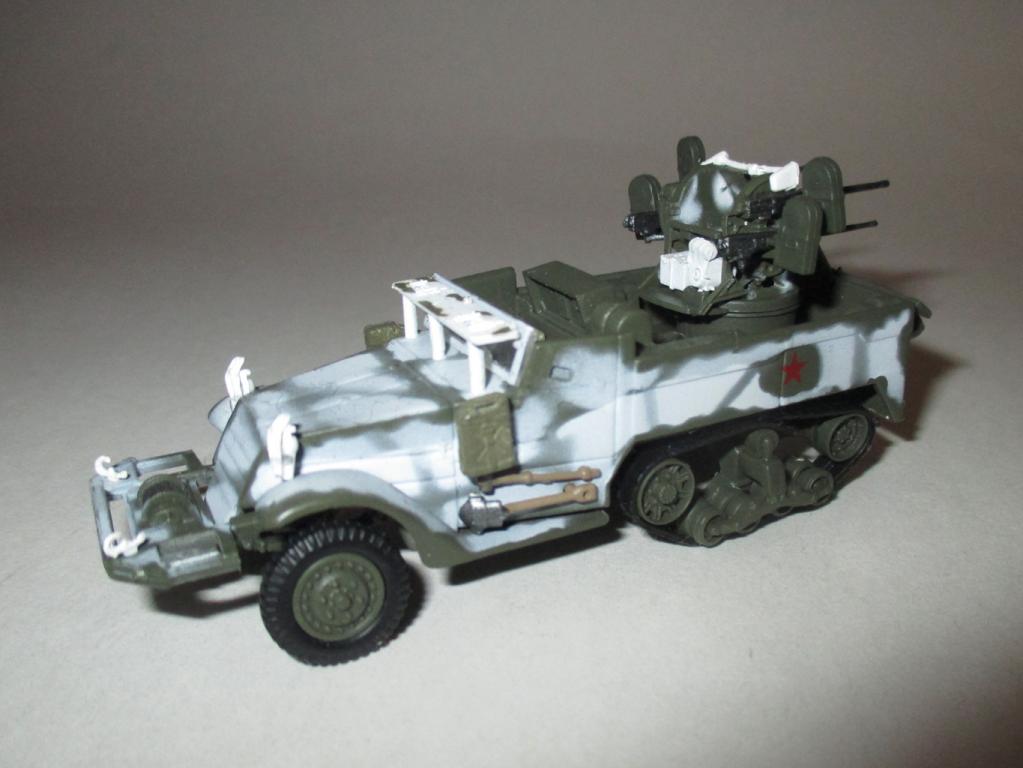 модель танк 1-72 M16 ZSU / М16 ЗСУ (готовая Фабричная) металл