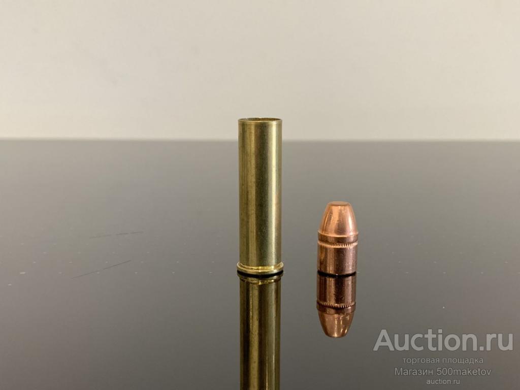 ММГ Макет патрона 445 Super Magnum, TMJ, латунь