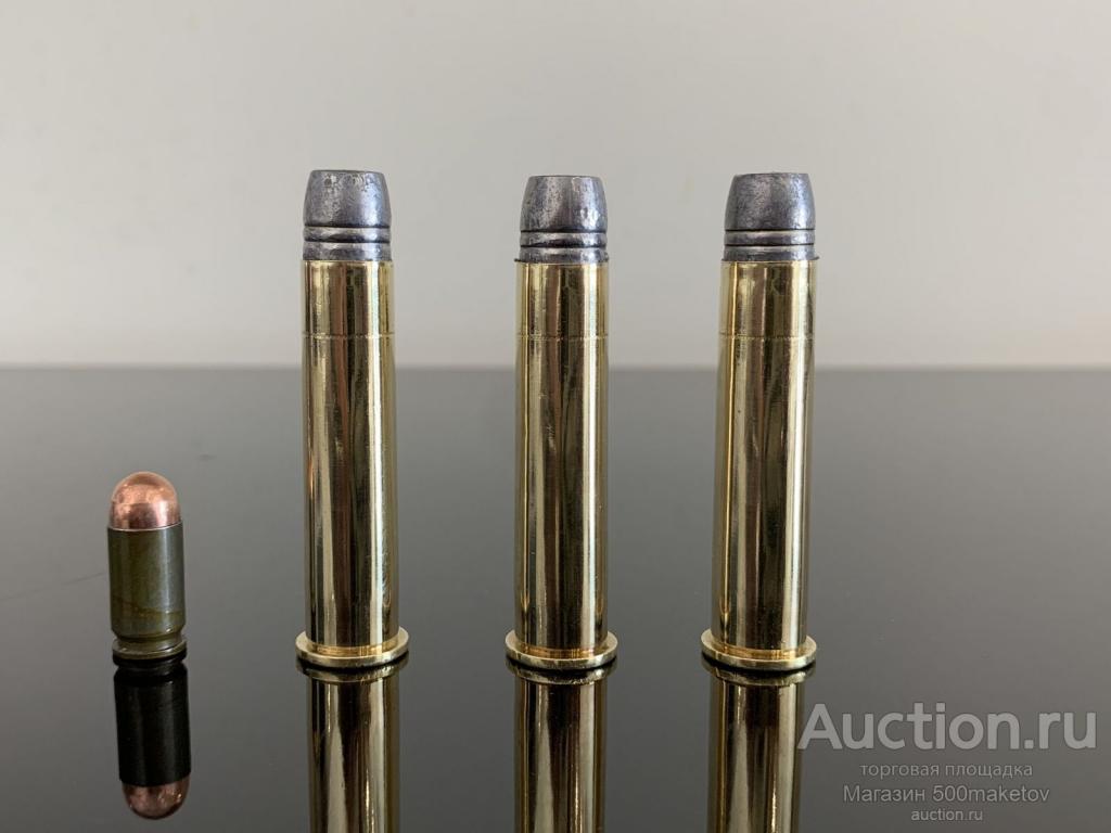 ММГ Макет патрона .45-70 / .45-70 Government, Ковбойский, LFN, латунь