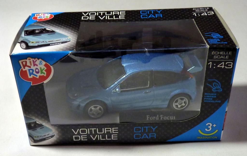 Масштабная модель Ford Focus 1:43 "Rik Rok" Hongwell в коробке