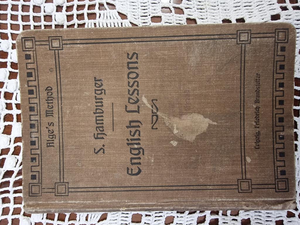  
Учебник английского языка 1908г.
English Lessons 