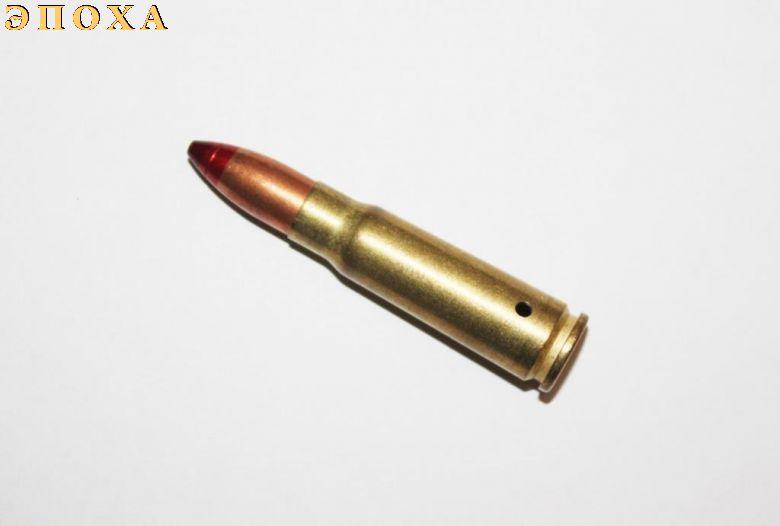 Макет патрона 7.62х39 с зажигательной пулей СССР 1951 г