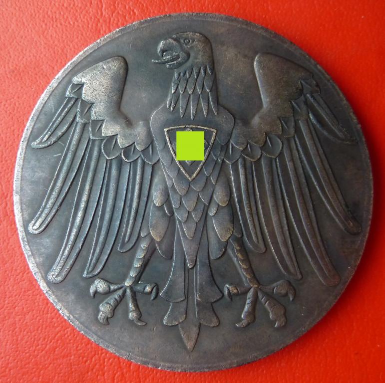 Германия 3 рейх медаль За спасение из опасности большая