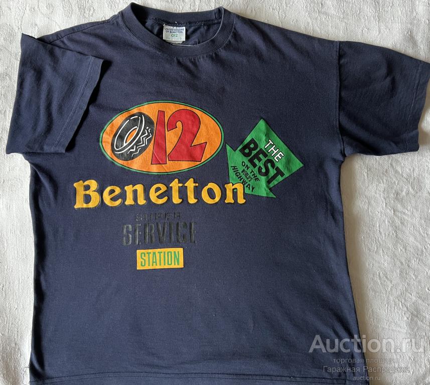 Оригинальная футболка Benetton для мальчиков 12-14 лет