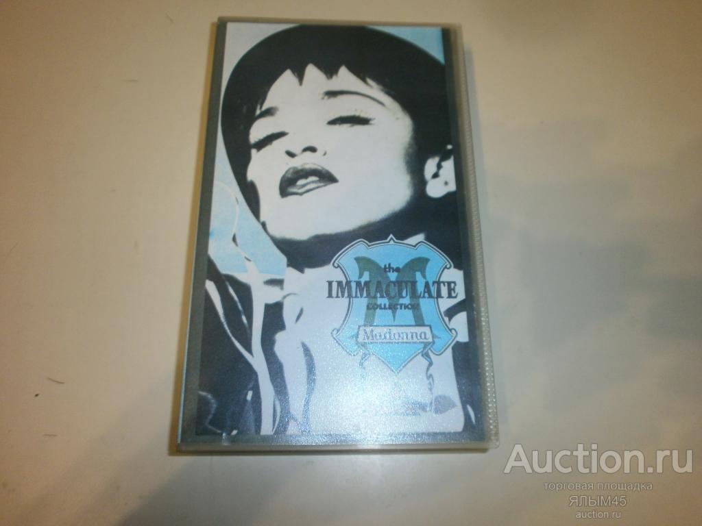 Madonna The immaculate collection VHS Видеокассета