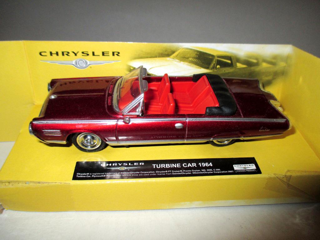 модель авто Chrysler Turbine Car / Крайслер Турбина (NEW RAY) Читайте описание !!!