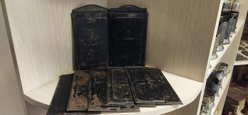 Кассета для фотоаппарата. Металл. 7 штук.