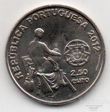 Португалия 2,5 евро 2012 г. Художник Жозе Мальоа 29_10_12