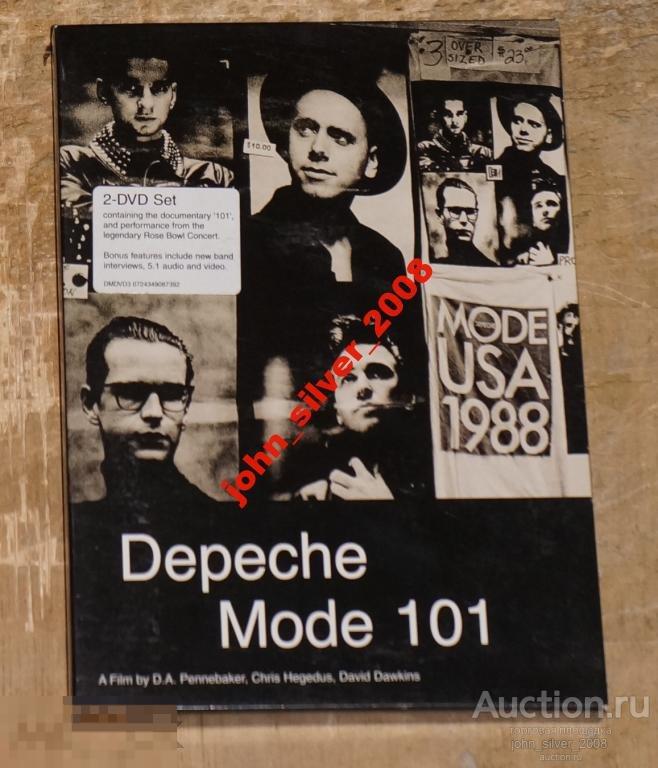 DEPECHE MODE 101 2DVD 2003 digibook фирм. новый