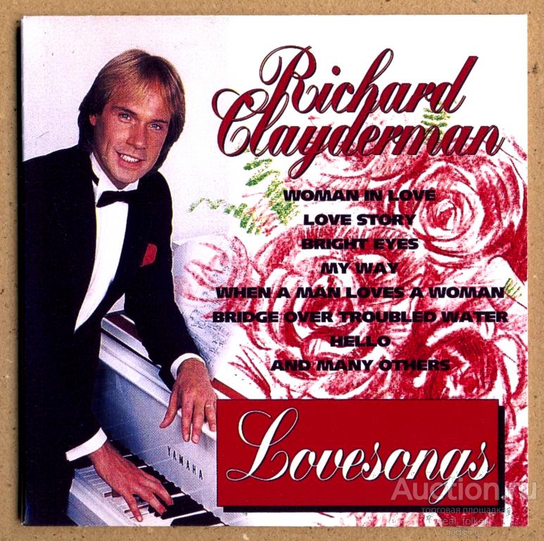 CLAYDERMAN, Richard - 1993 "Lovesongs" (Columns 27 07 99) CD-R mini-vinyl