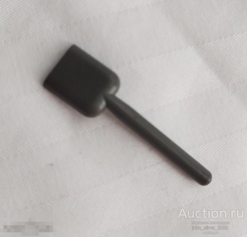 LEGO Лего запчасти 4211006 лопата Shovel Round Цвет: Dark Bluish Gray