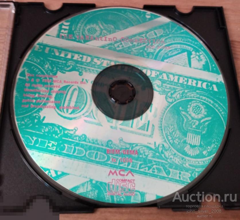 TARANTINO CONNECTION CD 1996 не нов фрм Quentin Tarantino Квентин Тарантино