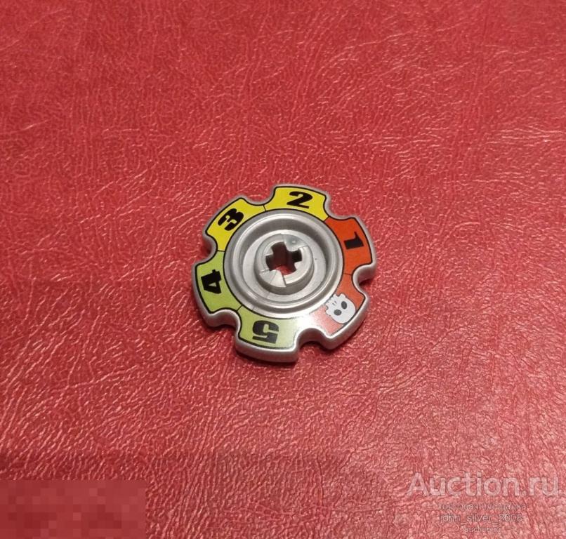 LEGO Лего запчасти 57520 Technic Tread Sprocket Wheel Small цвет - Pearl Light Gray