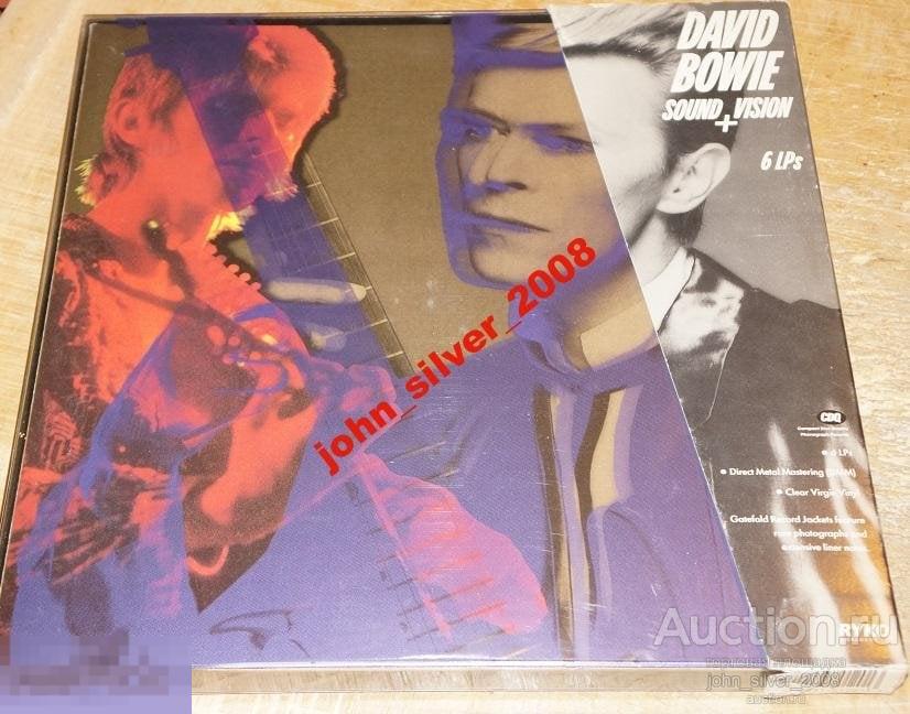 DAVID BOWIE Sound + Vision 1989 6LP ЦВЕТНОЙ ВИНИЛ
