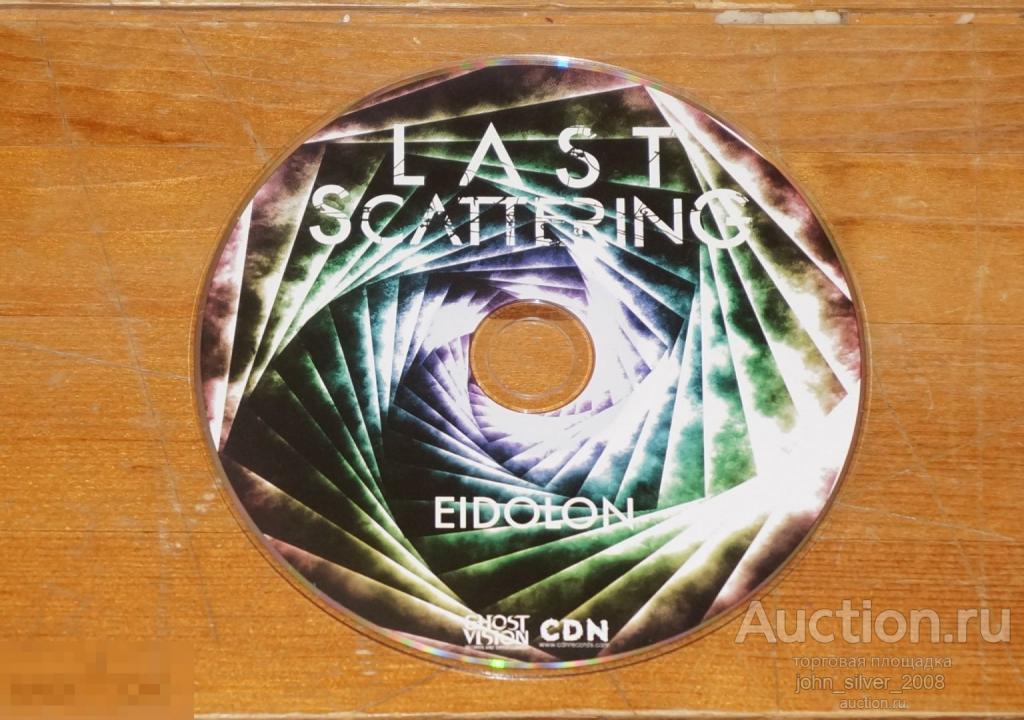 Last Scattering ‎– Eidolon - CD - 2014 Death Metal Prog Rock Canada