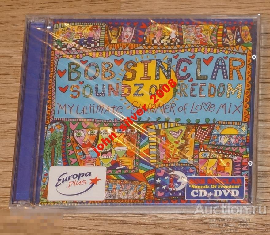 BOB SINCLAIR Soundz Of Freedom CD 2007 нов лиц зап
