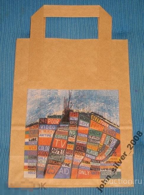 RADIOHEAD Hail To The Thief сумка сувенир