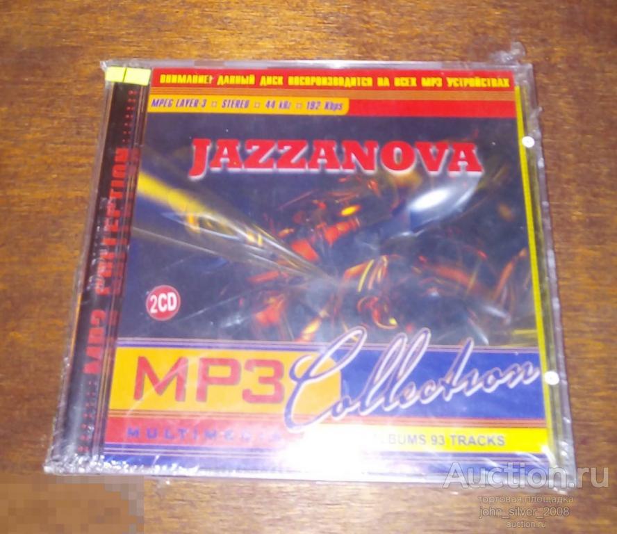 JAZZANOVA MP3 коллекция 2CD jewelcase стекло unofficial