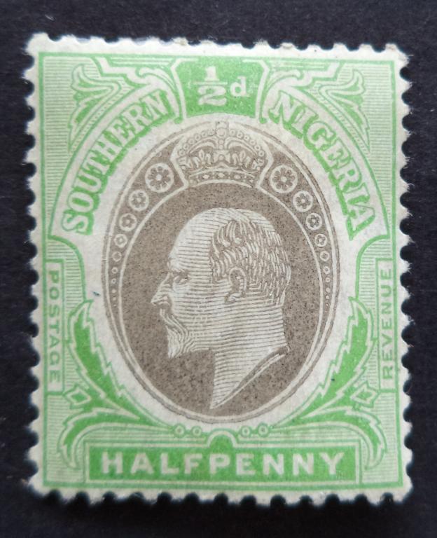 Южная Нигерия  1903.. гг.  Стандарт  1/2d.  *    к.2