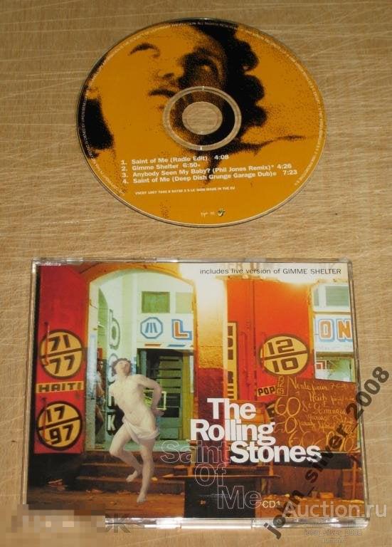 ROLLING STONES Saint Of Me (part 1) CD-сингл CD-S