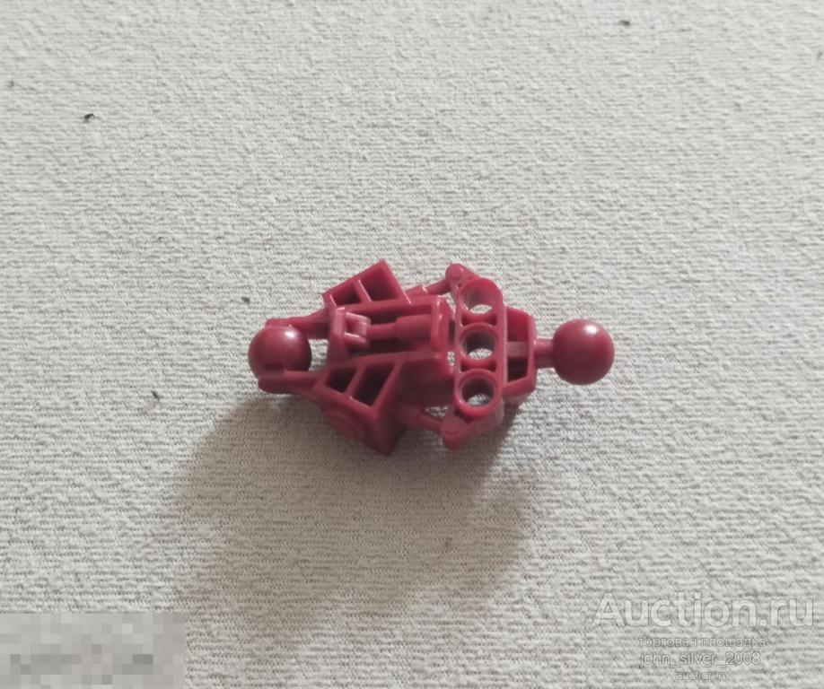 LEGO Лего запчасти 47328 Vahki Leg Lower Section цвет - Dark Red