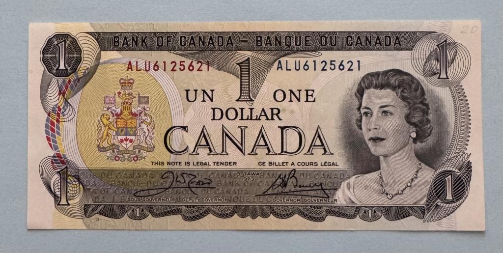 Канада. 1 доллар. 1973. UNC.