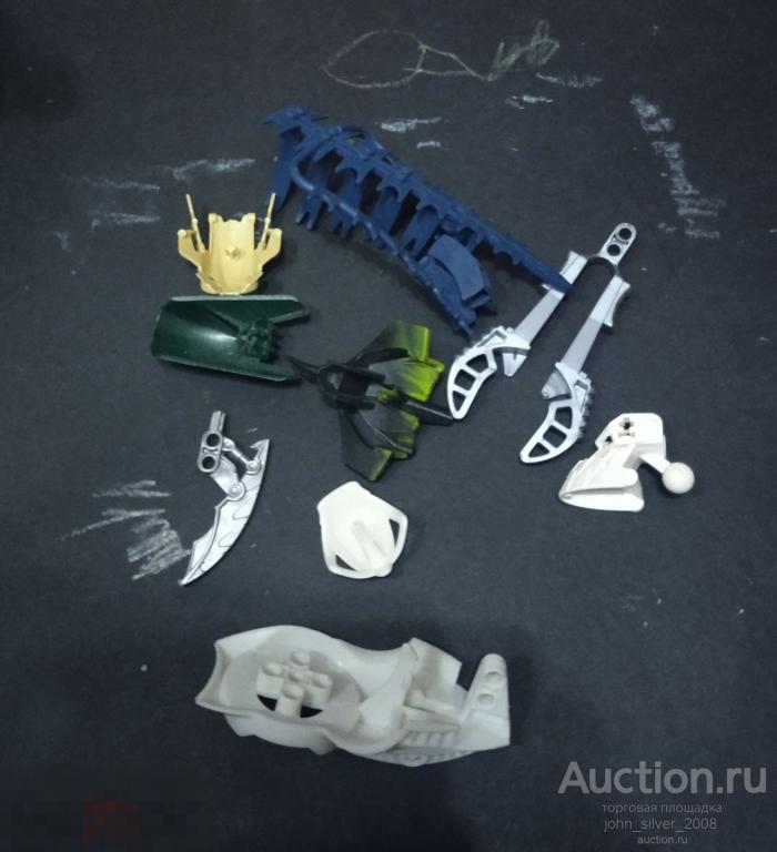 китайский аналог LEGO Bionicle Лего Бионикл запчасти в ассортименте
