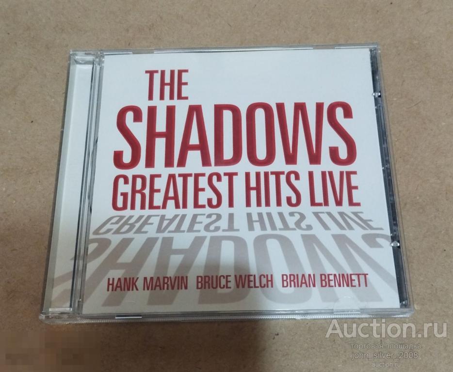 THE SHADOWS - Greatest Hits Live - CD 2006 фрм HANK MARVIN