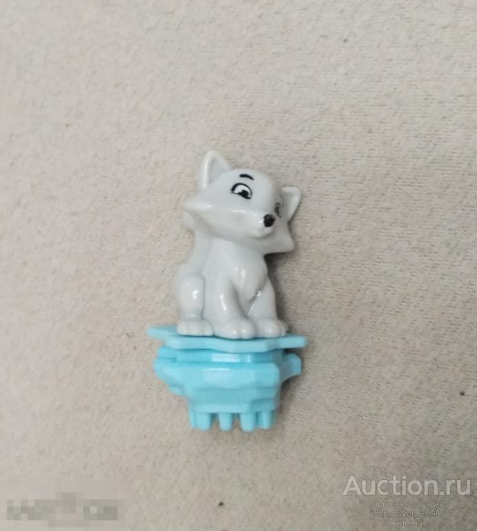 Арктический серый волк Arctic Gray Wolf VU085 Киндер Kinder Chupa Chups Ferrero