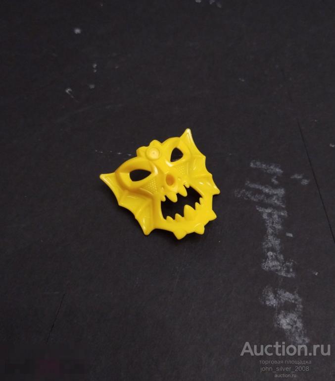 LEGO Лего запчасти 11294 Hero Factory Mask (Aquagon) цвет - желтый
