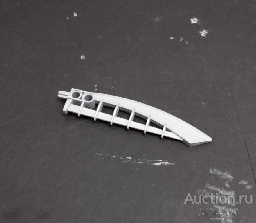LEGO Bionicle Лего запчасти 44033 Bionicle Weapon Air Katana Цвет - Flat Silver