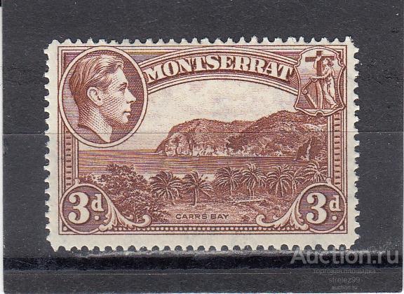 MONTSERRAT  МОНТСЕРРАТ   Виды Ландшафты № 98с  1938 Сост* Наклейка!!