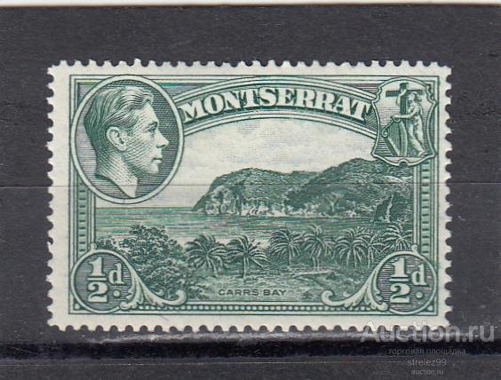 MONTSERRAT  МОНТСЕРРАТ   Ландшафты Виды  № 93с  1938 Сост** MNH