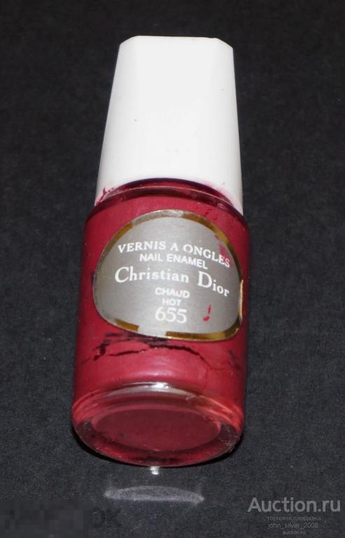 лак для ногтей christian dior chaud hot 655 ретро