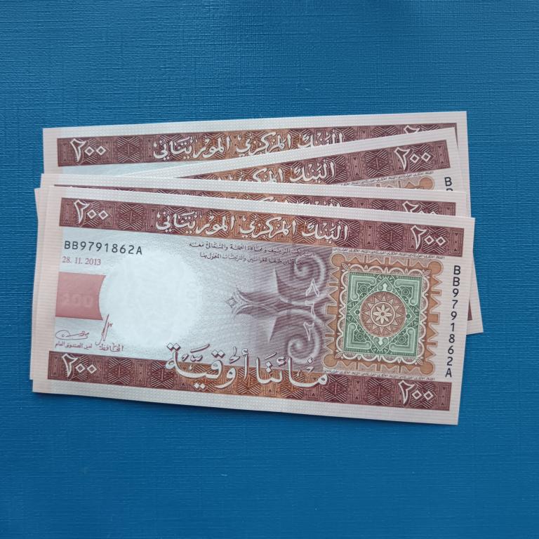 Мавритания 200 угий 2013 год Пресс альбом 6