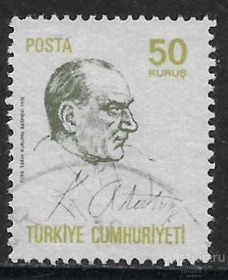 Турция. 1965. Кемаль Ататюрк. Used.