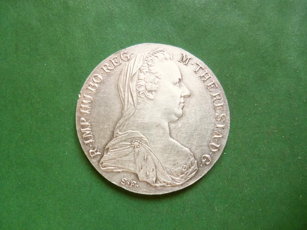 1 талер 1780 Австрия Мария Терезия.Серебро.Рестрайк.