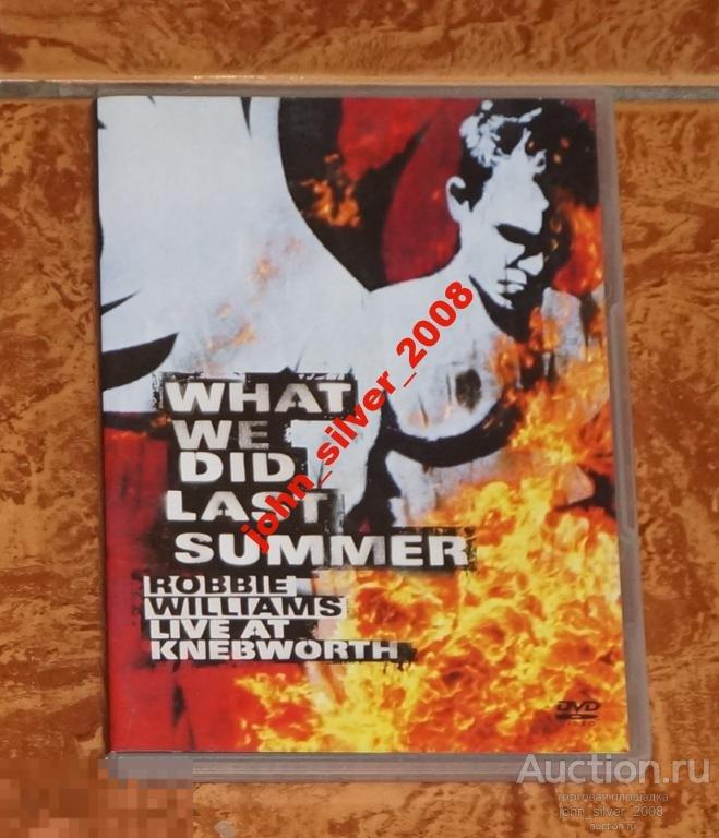 ROBBIE WILLIAMS What We Did Last Summer 2DVD фрм.