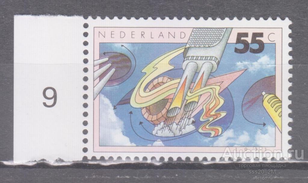 Нидерланды 1991 охрана окружающей среды Mi1396 MNH