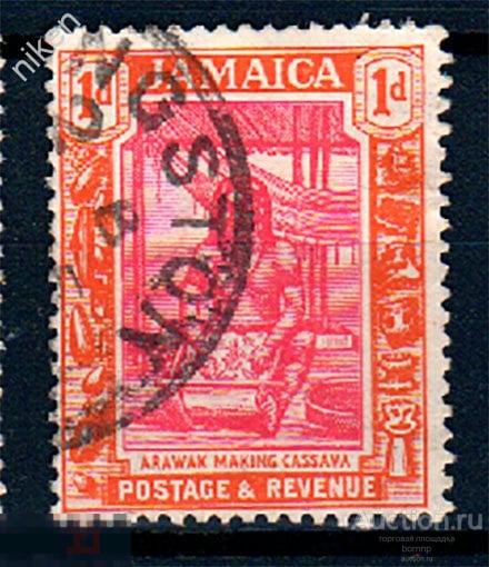 ЯМАЙКА 1920 БРИТАНСКИЕ КОЛОНИИ ИНДЕЙЦЫ АРАВАКИ МУКА МАНИОКИ ЭТНОГРАФИЯ 27-4-283