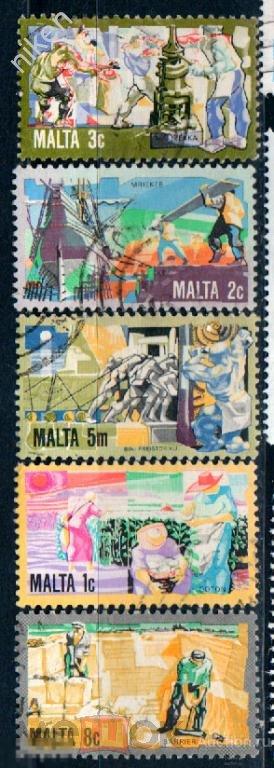 МАЛЬТА 1981 ПРОФЕССИИ 4-11-227