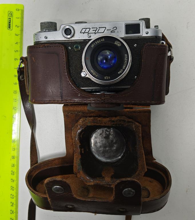 фотоаппарат ФЭД-2 №349061 объектив Индустар-26м