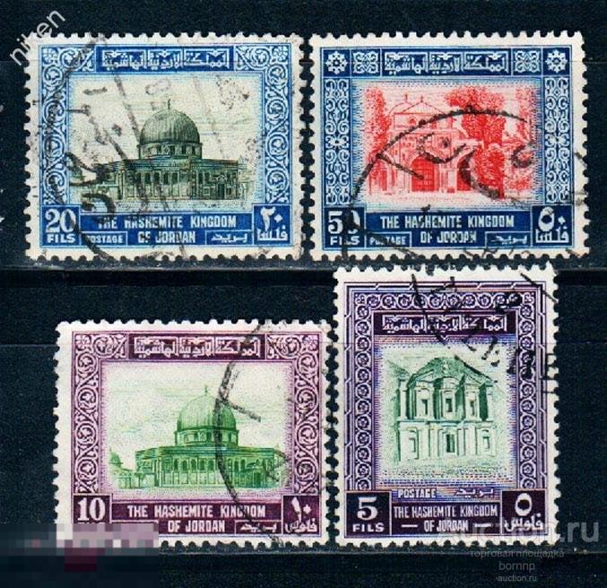 ИОРДАНИЯ 1954 АРХИТЕКТУРА АРХЕОЛОГИЯ РЕЛИГИЯ