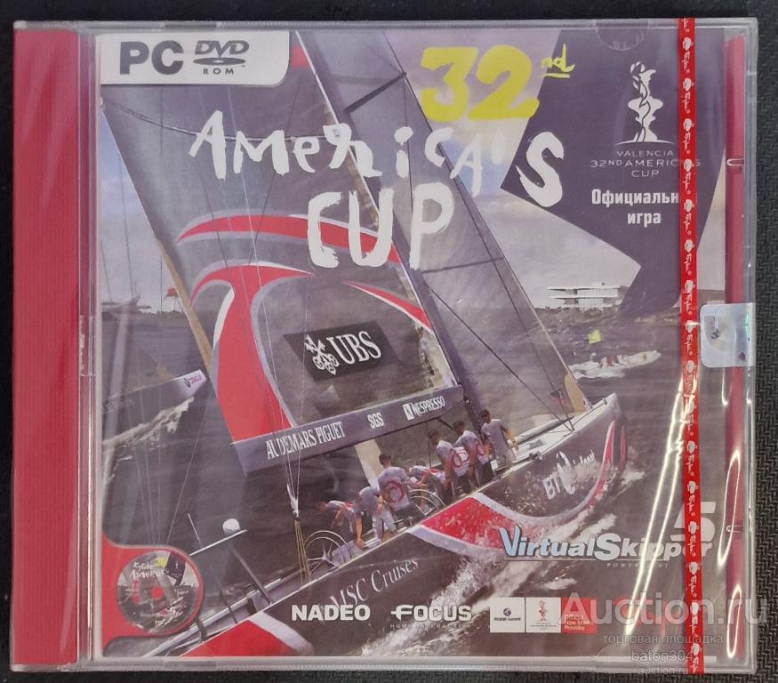 Компьютерная игра:America's CUP. (2).Лицензия,новая в упаковке.