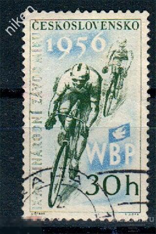 ЧЕХОСЛОВАКИЯ ЧССР 1956 СПОРТ ОЛИМПИАДА МЕЛЬБУРН ВЕЛОСПОРТ 32-7-69
