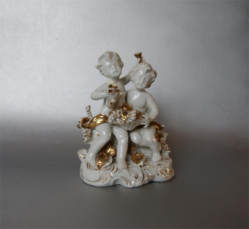 редкая фигурка Путти Дети Ernst Bohne Sons Германия 1904-45г.