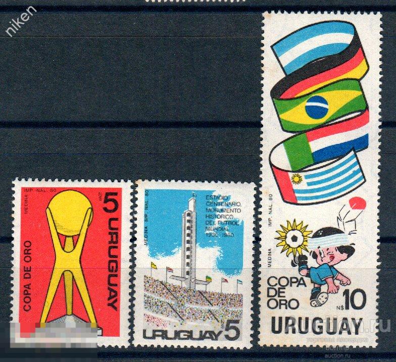 УРУГВАЙ 1980 СПОРТ ЧЕМПИОНАТ МИРА ФУТБОЛ   37-2-1