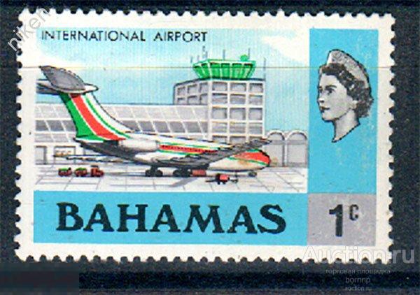 БАГАМЫ БАГАМСКИЕ ОСТРОВА 1971 МЕЖДУНАРОДНЫЙ АЭРОПОРТ АВИАЦИЯ САМОЛЕТЫ Т 25 3 47