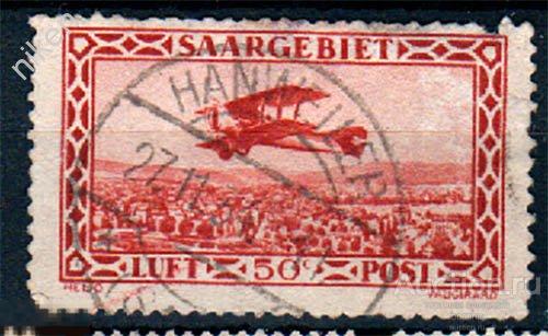 СААР 1934 АВИАПОЧТА САМОЛЕТ АВИАЦИЯ ГАШЕНИЕ 65-126